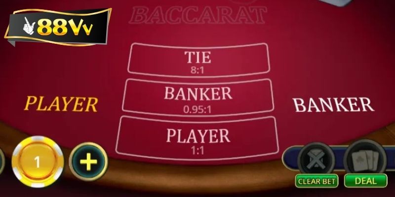 Kinh nghiệm tăng cơ hội chiến thắng baccarat
